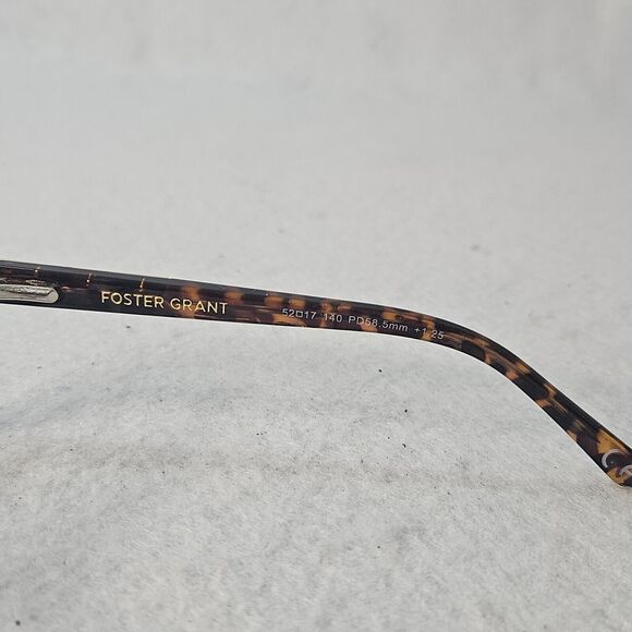 FOSTER GRANT Glasses Lot +1.25 OPTX Black Tortoise - Picture 7 of 9
